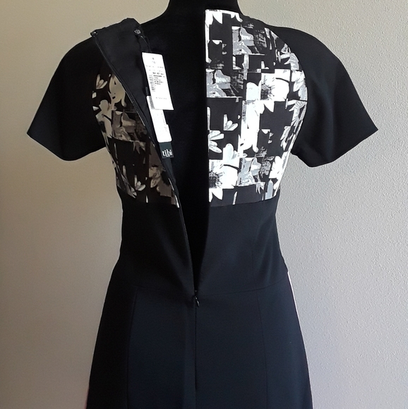 Tibi Arel Print Dress Women Size 6 - Picture 4 of 9